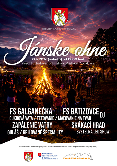 Jánske ohne dňa 27.6.2026